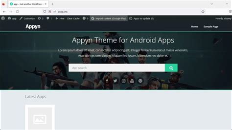 Appyn theme api key  Once the API has been created ( see tutorial ), you have to place the client codes in the option within the Appyn panel and click on Save changes